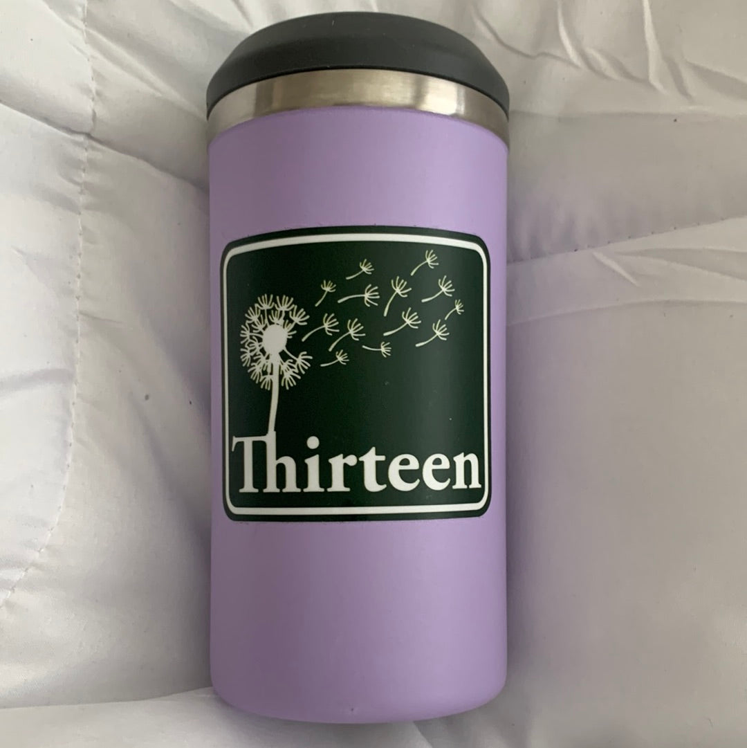 Purple Slim Can Koozie