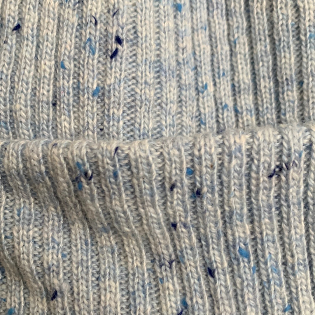 Blue- Rawhide Leather Patch