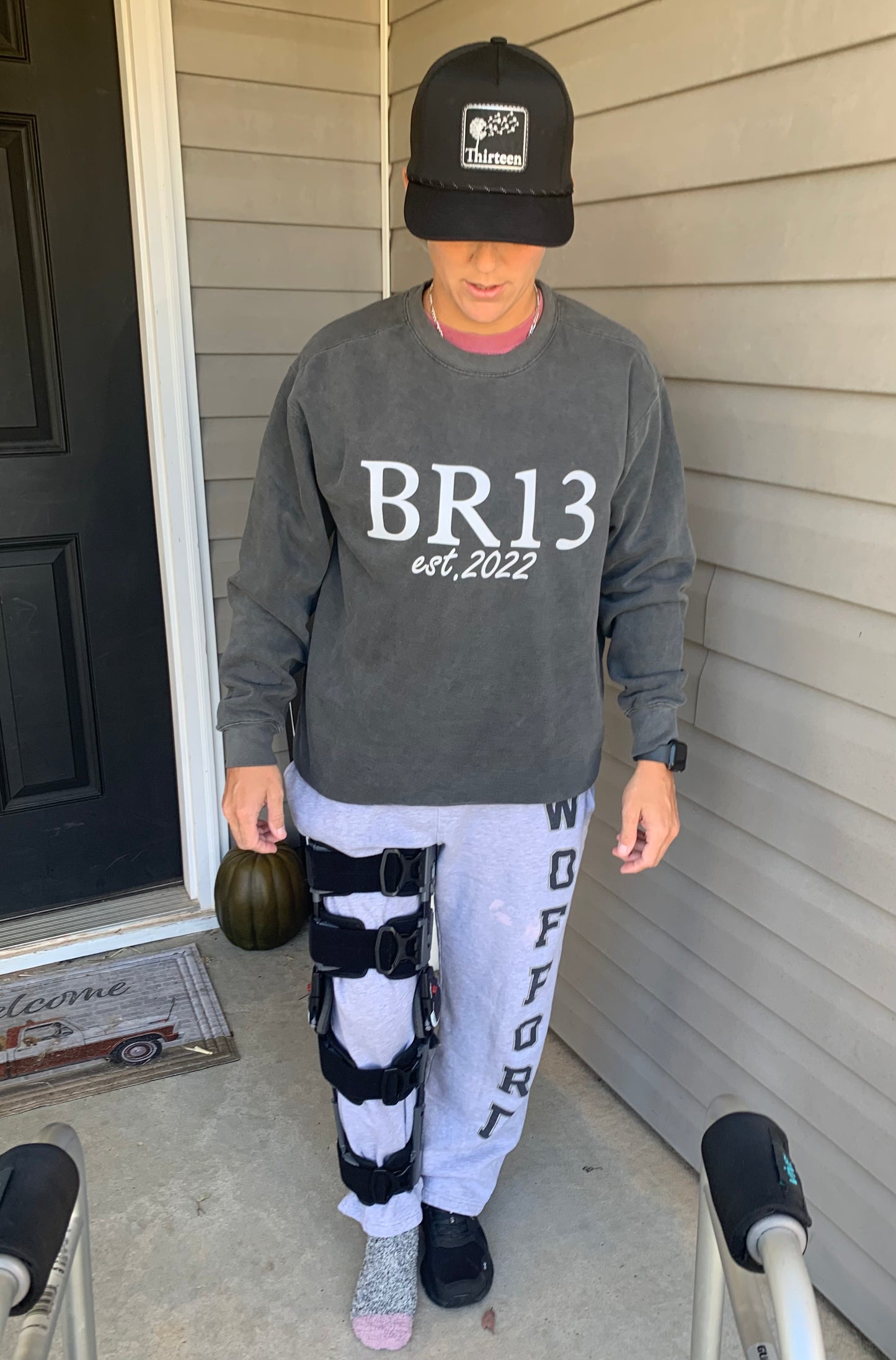 BR13 Crewneck Sweatshirt- Chalky Mint